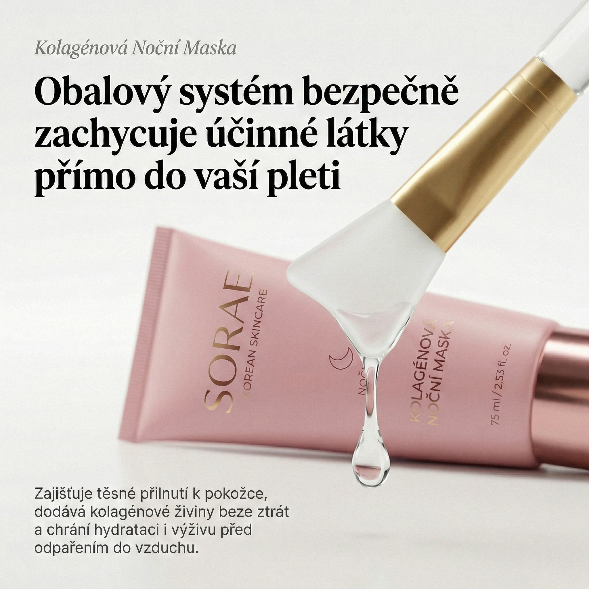 Kolagenová noční maska